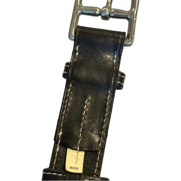Ralph Lauren Brown Leather Buckle Belt - Picture 5 of 9